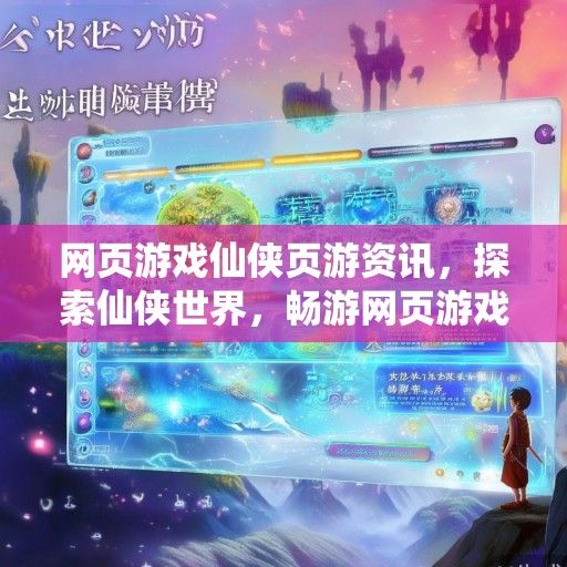 网页游戏仙侠页游资讯，探索仙侠世界，畅游网页游戏新天地