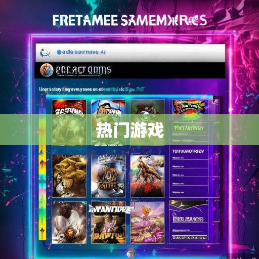 最新免费游戏排行榜资讯，盘点热门免费游戏的巅峰之作！