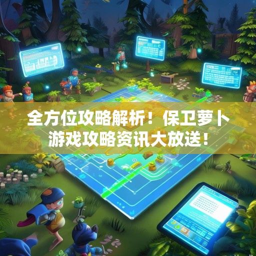 全方位攻略解析！保卫萝卜游戏攻略资讯大放送！