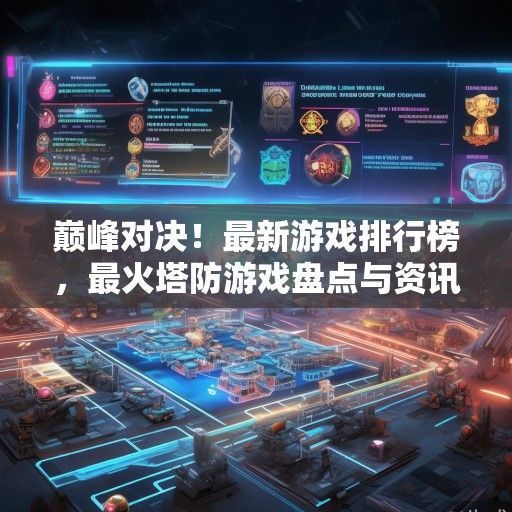 巅峰对决！最新游戏排行榜，最火塔防游戏盘点与资讯速递