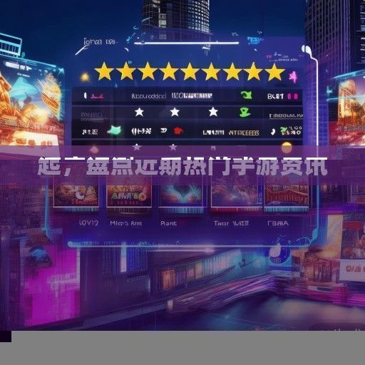 深度评测，手机游戏风云再起，盘点近期热门手游资讯与评测！