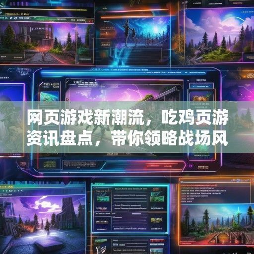 网页游戏新潮流，吃鸡页游资讯盘点，带你领略战场风采！