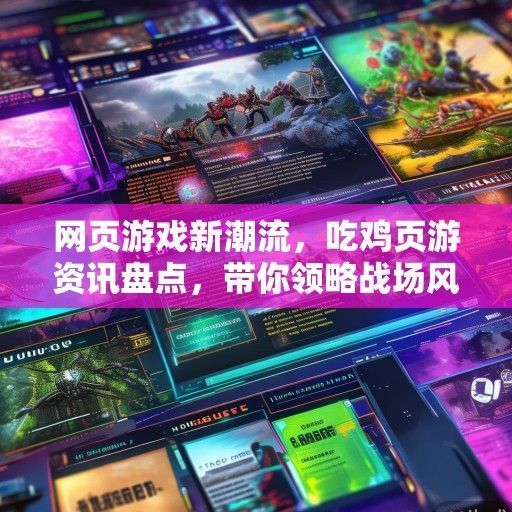 网页游戏新潮流，吃鸡页游资讯盘点，带你领略战场风采！