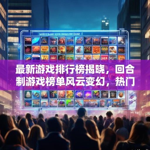 最新游戏排行榜揭晓，回合制游戏榜单风云变幻，热门新作强势崛起！