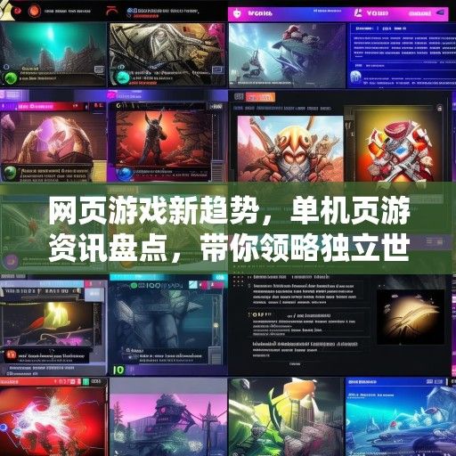 网页游戏新趋势，单机页游资讯盘点，带你领略独立世界的魅力