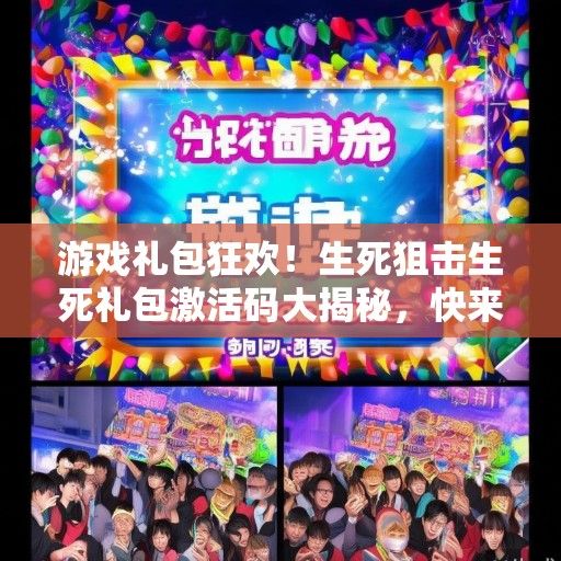 游戏礼包狂欢！生死狙击生死礼包激活码大揭秘，快来领取！