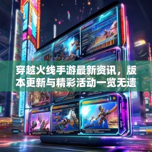 穿越火线手游最新资讯，版本更新与精彩活动一览无遗！