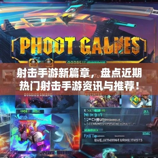 射击手游新篇章，盘点近期热门射击手游资讯与推荐！