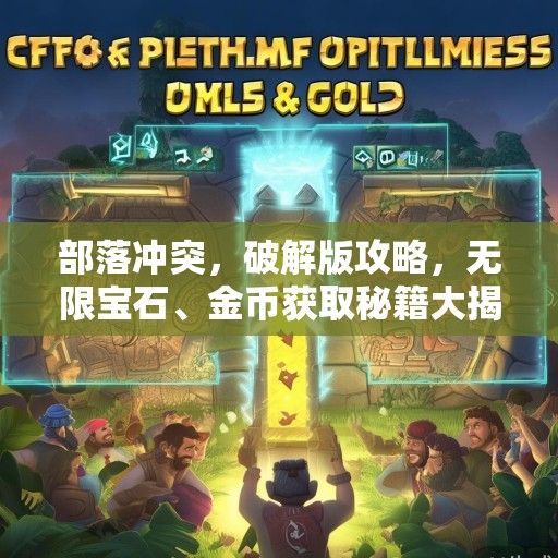 部落冲突，破解版攻略，无限宝石、金币获取秘籍大揭秘！
