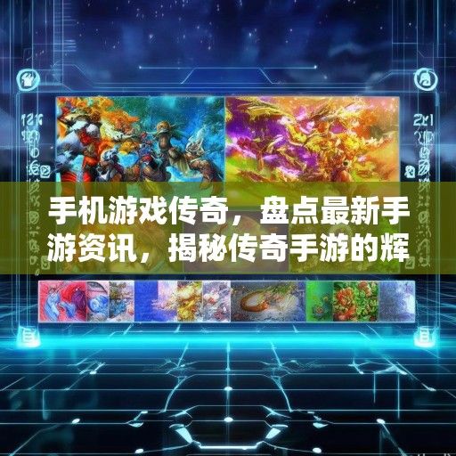 手机游戏传奇，盘点最新手游资讯，揭秘传奇手游的辉煌历程与未来趋势