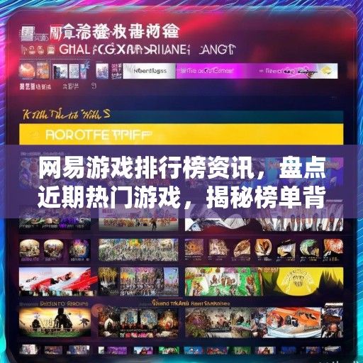 网易游戏排行榜资讯，盘点近期热门游戏，揭秘榜单背后的故事