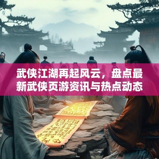 武侠江湖再起风云，盘点最新武侠页游资讯与热点动态