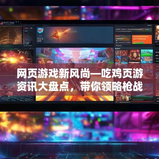 网页游戏新风尚—吃鸡页游资讯大盘点，带你领略枪战乐趣！