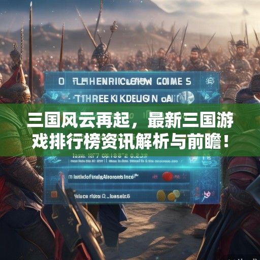 三国风云再起，最新三国游戏排行榜资讯解析与前瞻！