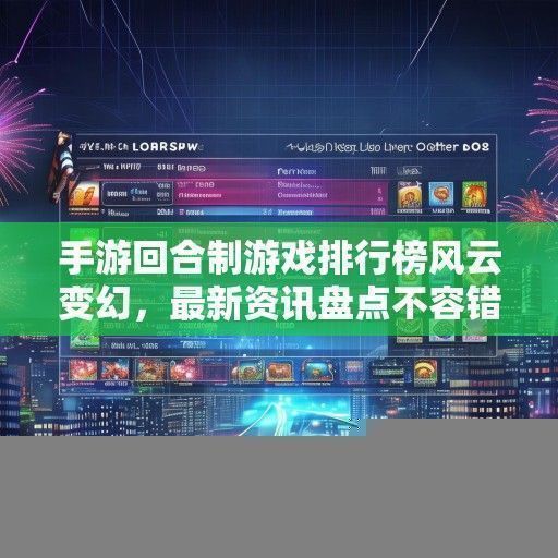 手游回合制游戏排行榜风云变幻，最新资讯盘点不容错过！