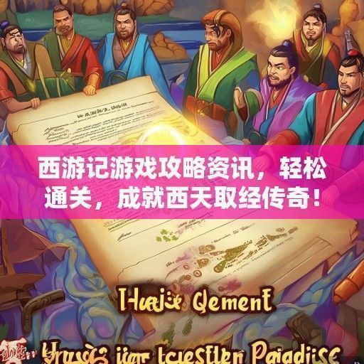 西游记游戏攻略资讯，轻松通关，成就西天取经传奇！