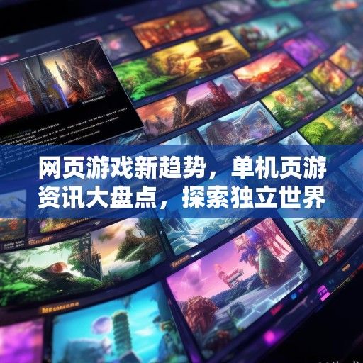 网页游戏新趋势，单机页游资讯大盘点，探索独立世界的奥秘