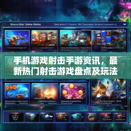手机游戏射击手游资讯，最新热门射击游戏盘点及玩法攻略解析
