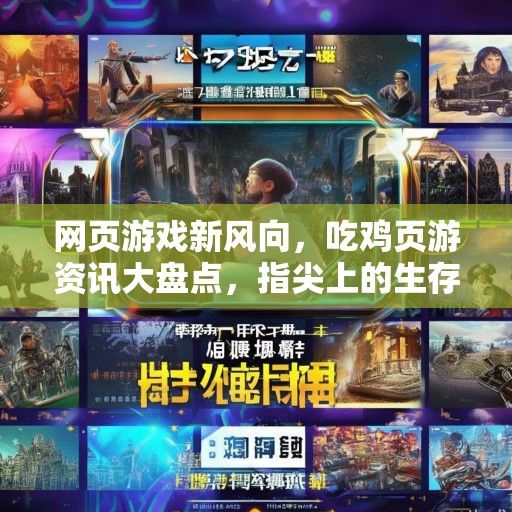 网页游戏新风向，吃鸡页游资讯大盘点，指尖上的生存之战即将开启！
