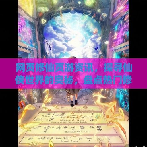 网页修仙页游资讯，探寻仙侠世界的奥秘，盘点热门修仙页游新动态
