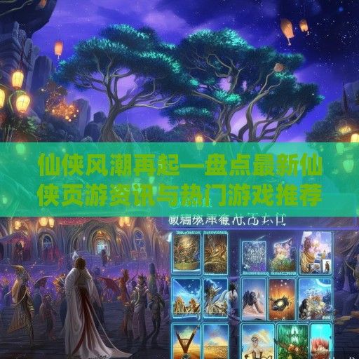 仙侠风潮再起—盘点最新仙侠页游资讯与热门游戏推荐