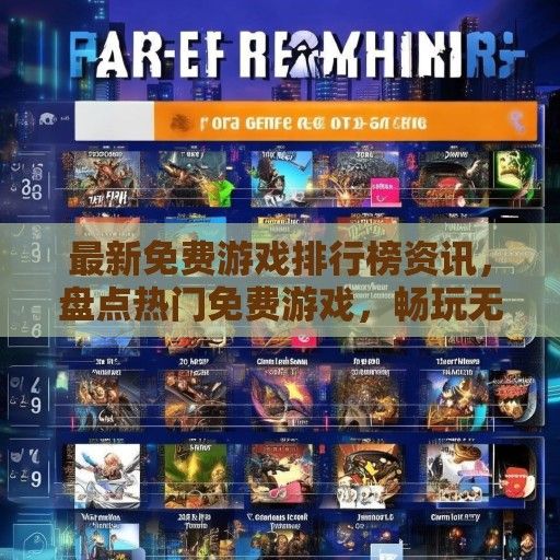 最新免费游戏排行榜资讯，盘点热门免费游戏，畅玩无界限！