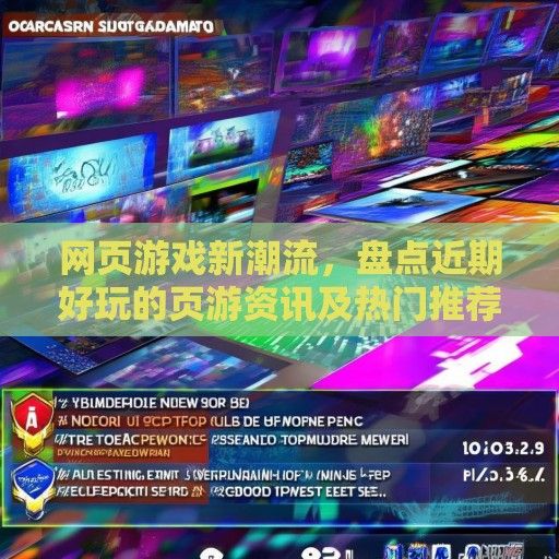 网页游戏新潮流，盘点近期好玩的页游资讯及热门推荐