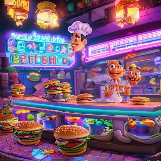 老爹汉堡店无敌版，爽到飞起！