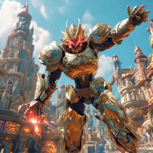 铠甲勇士小游戏无敌版，爽到飞起！