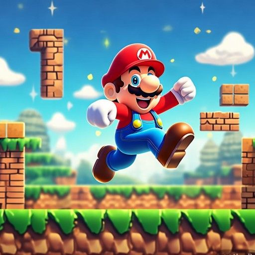 超级玛丽无敌版，爽到飞起！