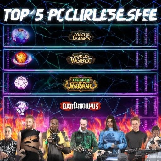 端游网络游戏排行榜TOP5推荐